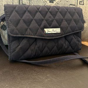 NWOT Vera Bradley Small Crossbody Navy  Wallet